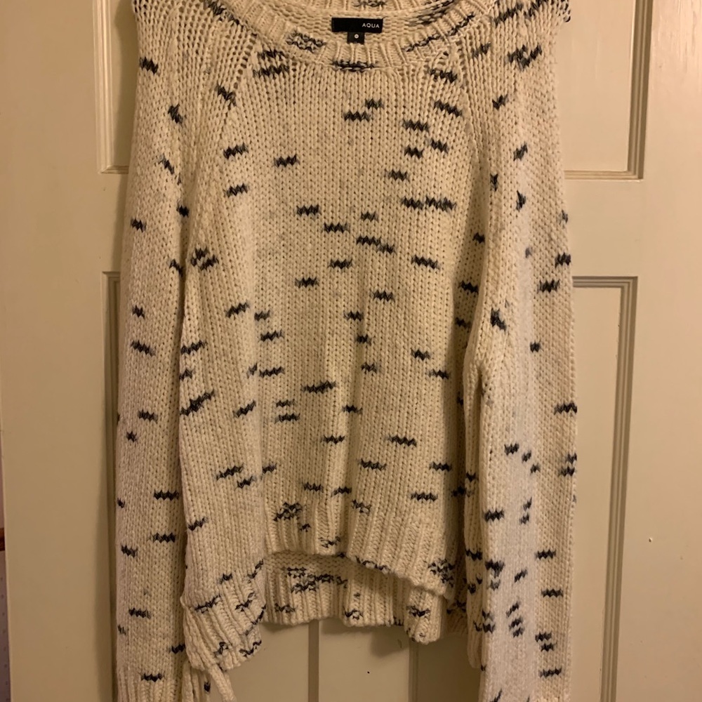 Aqua sweater